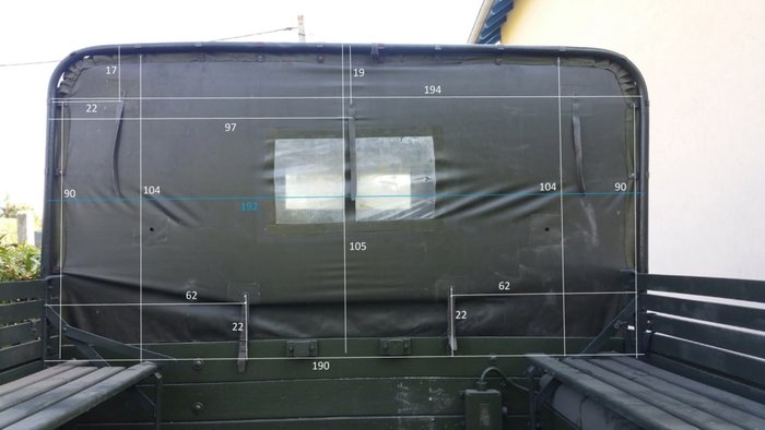 R2087 tendelet avant Kane 03  le 3août 2019 Plan capote R2087.jpg