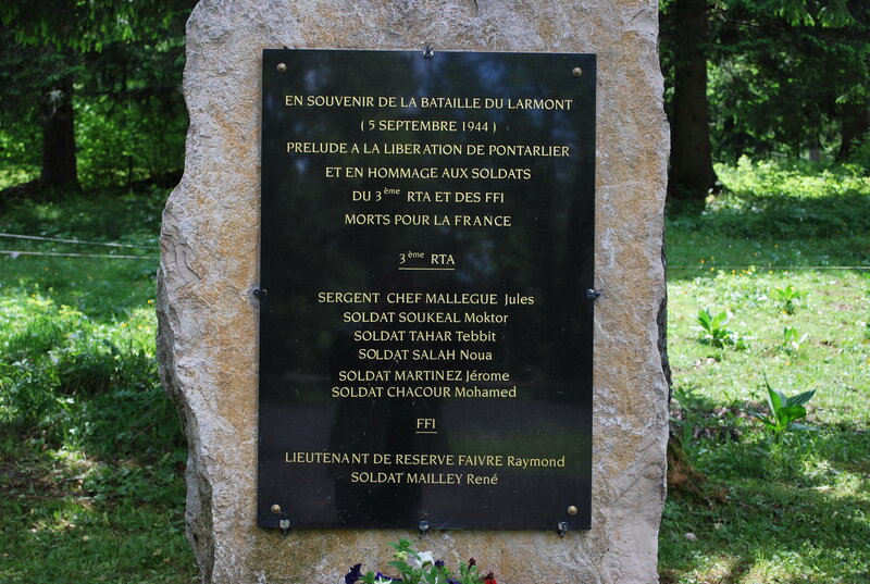 Libération Pontarlier 3ème RTA et FFI sept 1944 - Copie.JPG